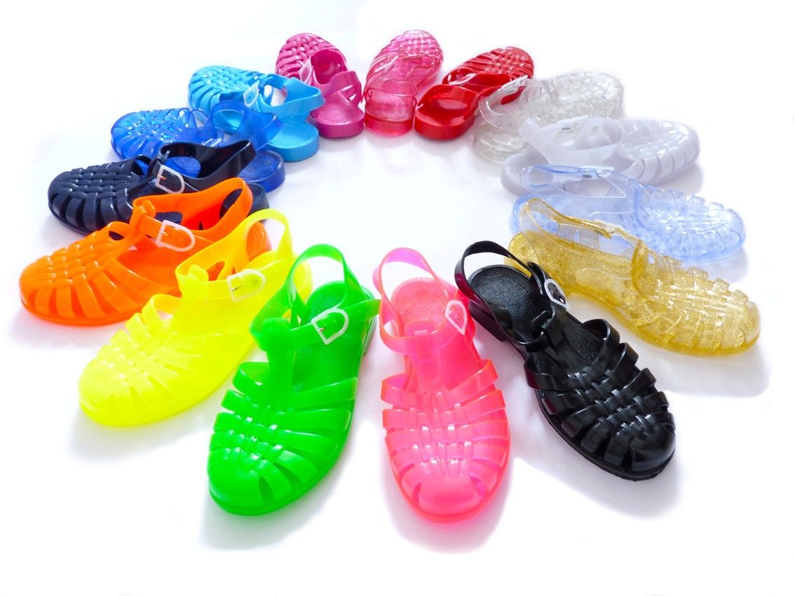 puma jelly slides rainbow