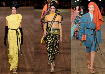 NYFW Designer Marc Jacobs Fashion Runway Cultural Appropriation SS18 SS17 Headscarves Headwraps Kendall Jenner Gigi Bella Hadid Kaia Gerber