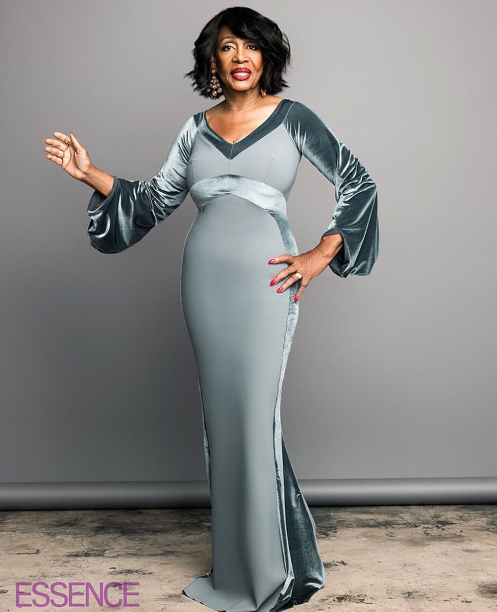 Maxine Waters for Essence. Picture via Twitter @essence