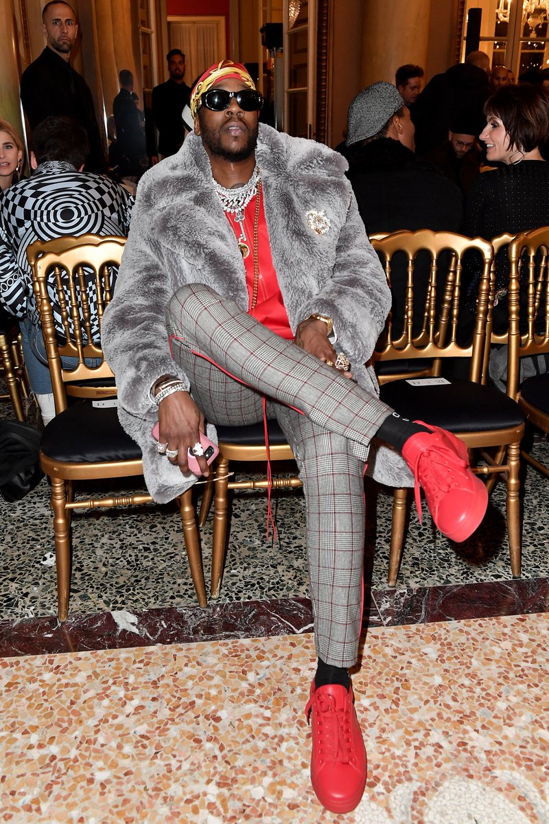 2 Chainz at Men's Fashion Week in Milan. Photo by Jacopo Raule/Getty Images