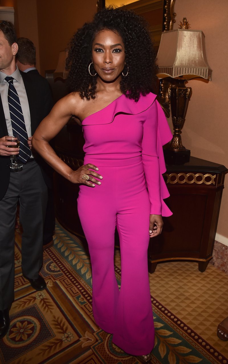 Angela Bassett at dinner during CInemaCon. Photo by Alberto E. Rodriguez/Getty Images