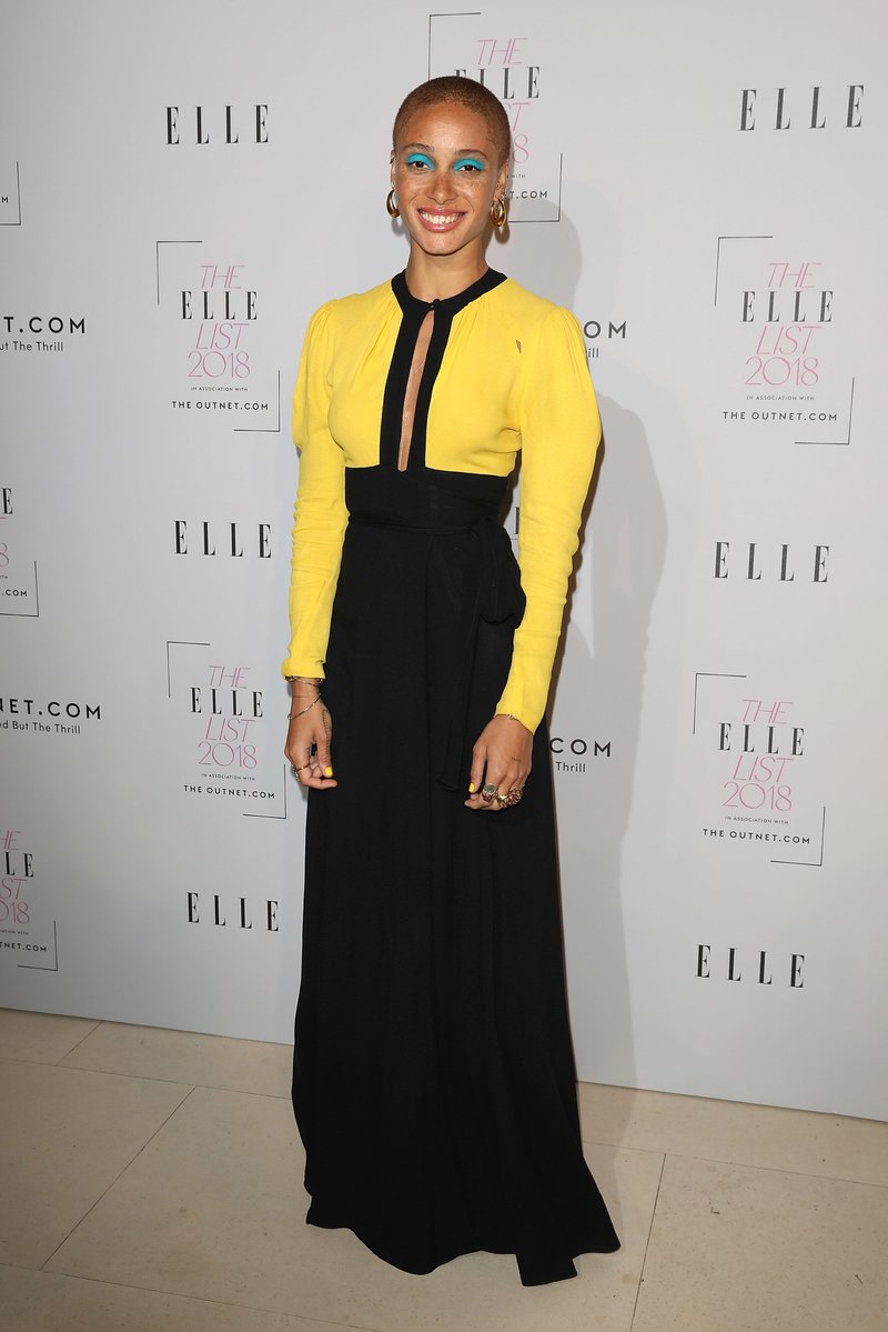 Adwoa Aboah attends The ELLE List 2018 in London. Photo by Tim P. Whitby/Getty Images