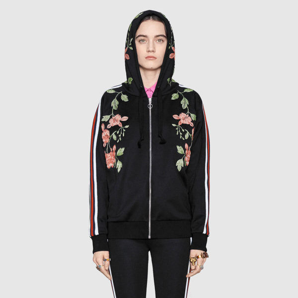 Gucci cheap floral tracksuit