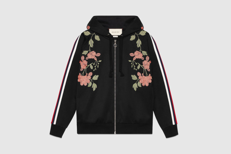 gucci tracksuit black