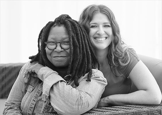 Whoopi and Maya Weed