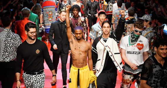 raury protests D&G