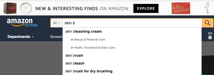 Amazon Skin Bleaching