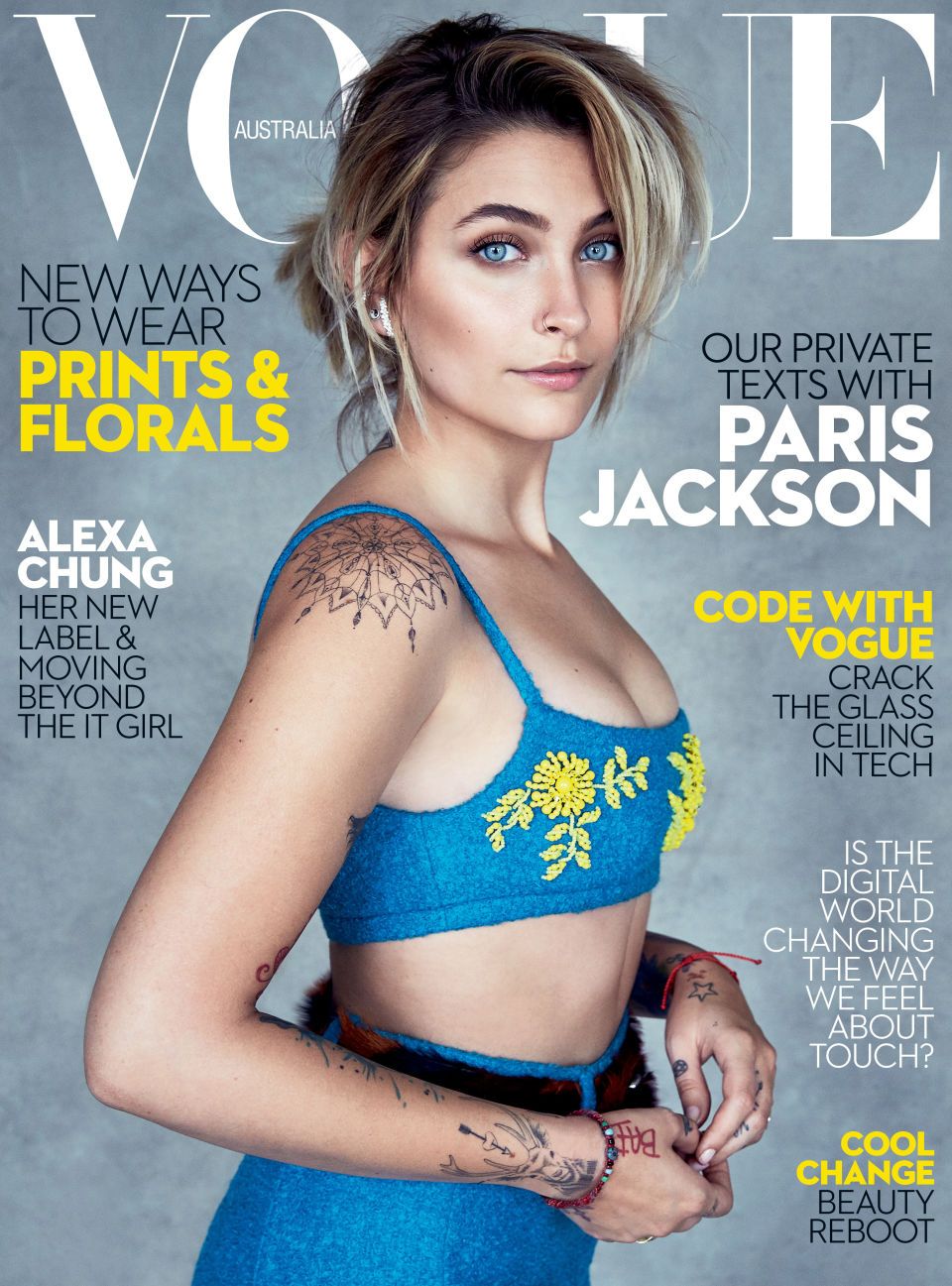 Paris Jackson's First Vogue Cover Ever is Here! - MEFeater