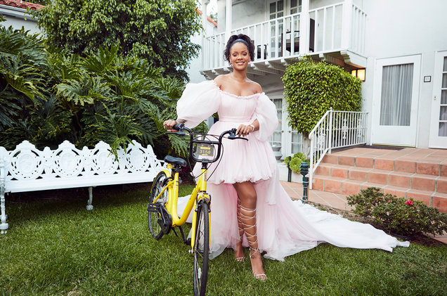 Rihanna Funds New Bike Sharing Program in Malawi, Africa