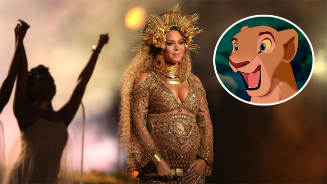 Beyonce lion king