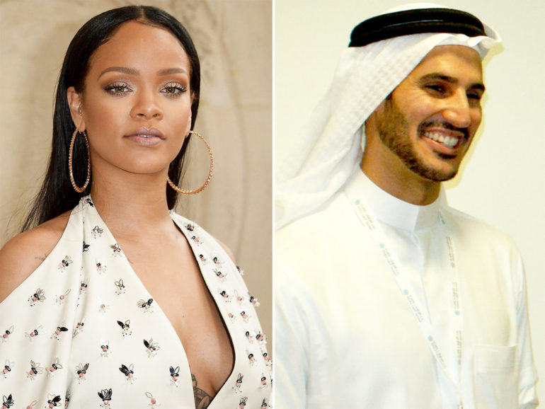 Rihanna and Hassan Jameel