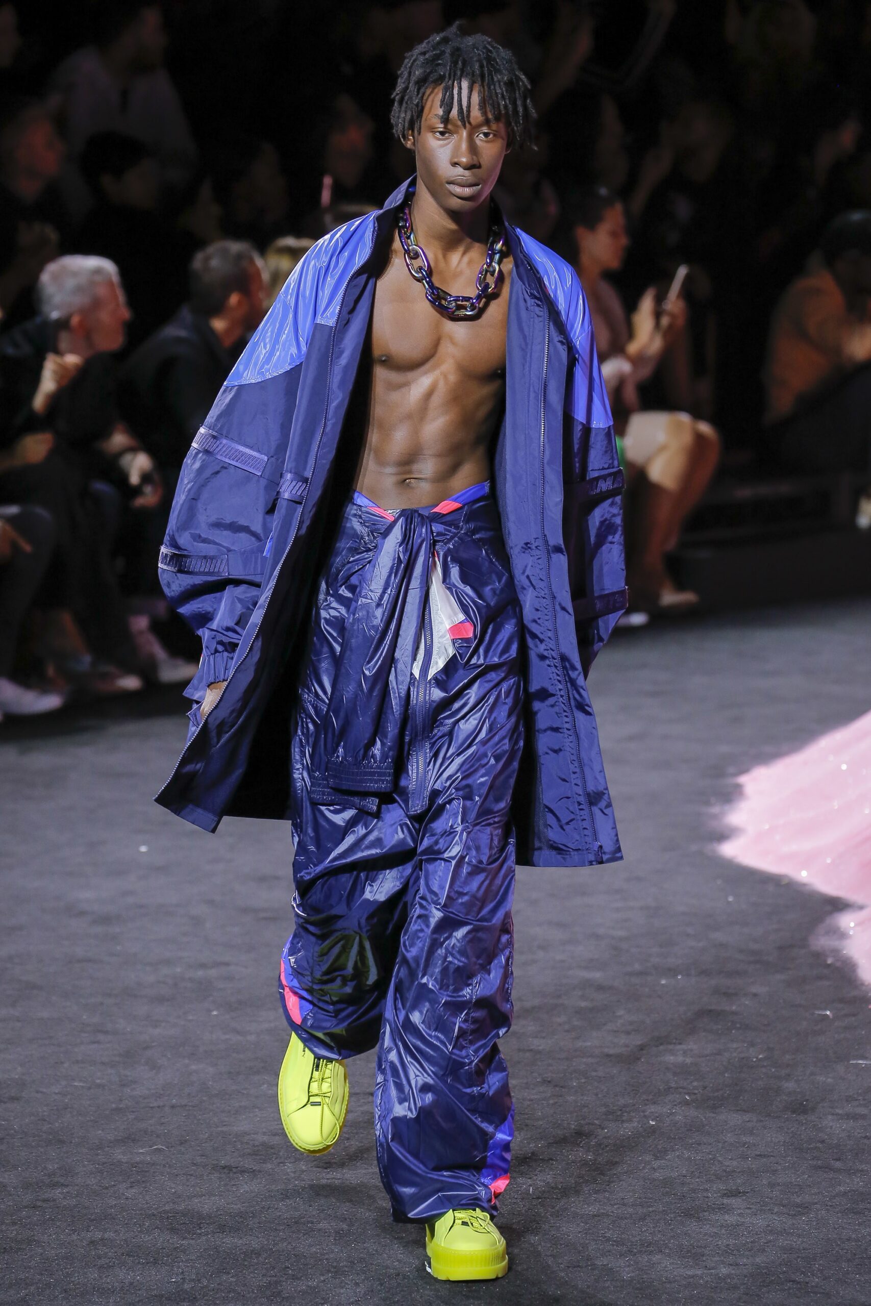 new york fashion week runway spring summer 2018 catwalk designer ready to wear rihanna fenty puma motocross abdulaye niang