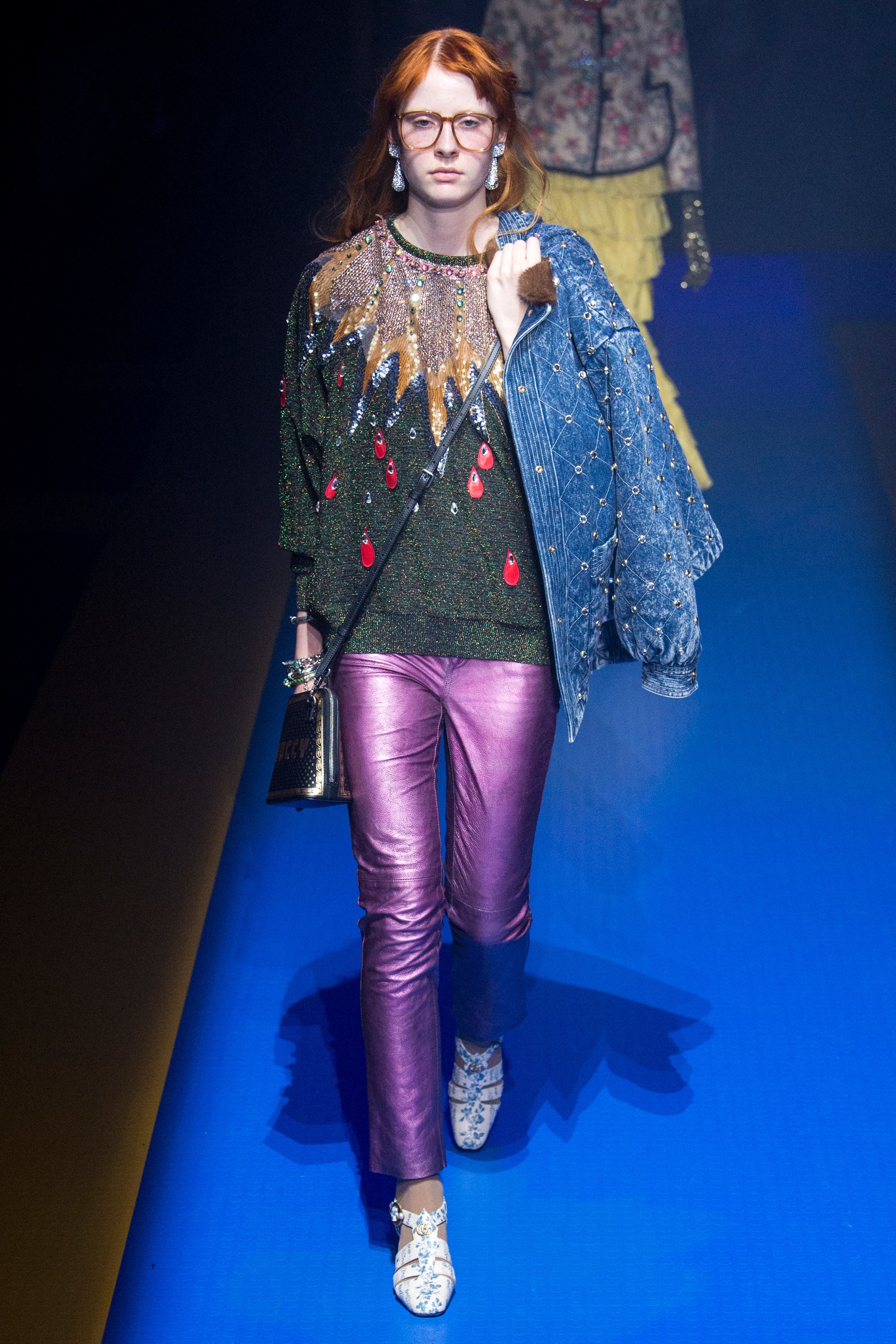 Julia Mertin Gucci ss18 runway designer
