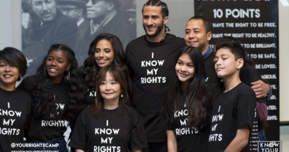 Colin Kaepernick Receives NFLPA Community MVP Award