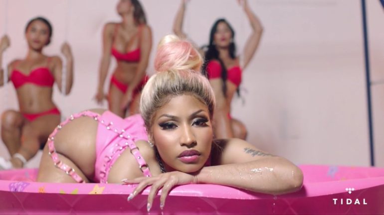 Nicki Minaj's Lands 14th Mention in Billboard's Hot 100 With Rake It Up