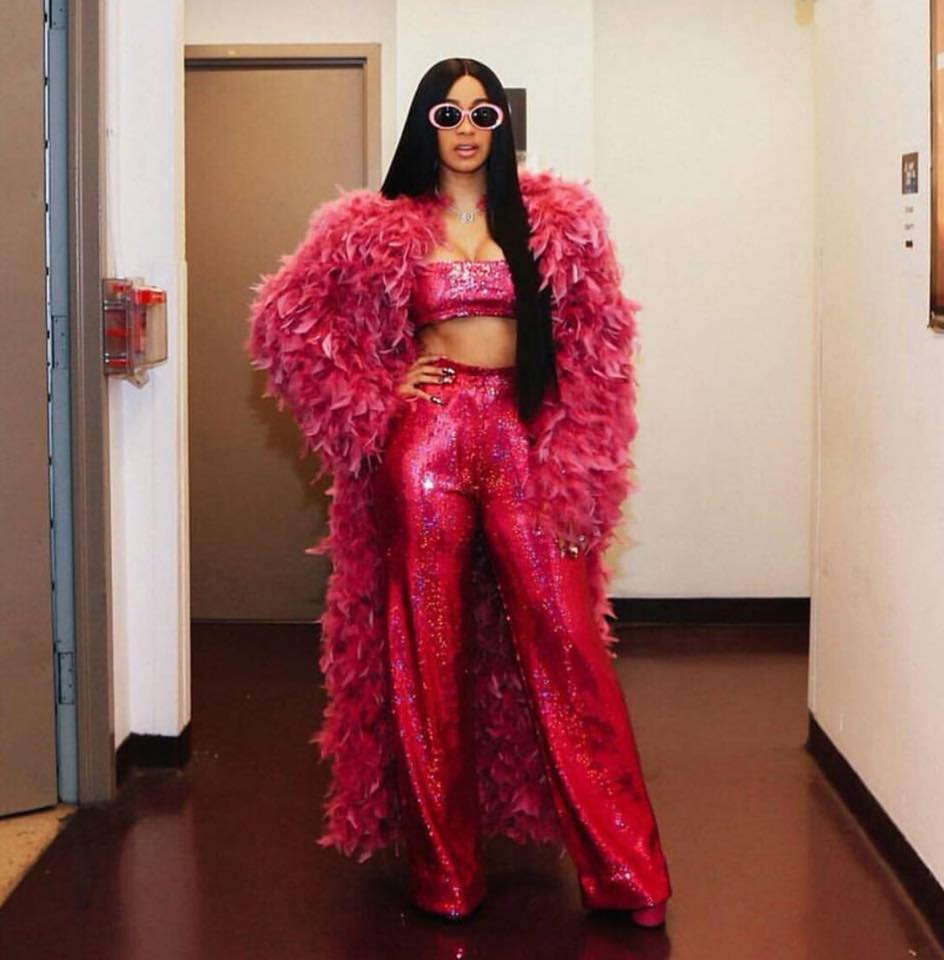 Cardi B performing on ‘Jimmy Kimmel Live’ - MEFeater's Looks of the Week