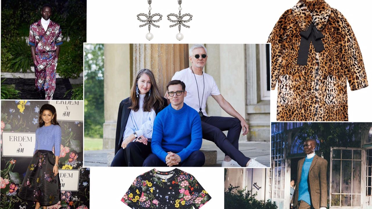 Erdem - H&amp;M ERDEM  コラボ　シルクレースブラウス H&M ERDEM コラボ シルクレースブラウス