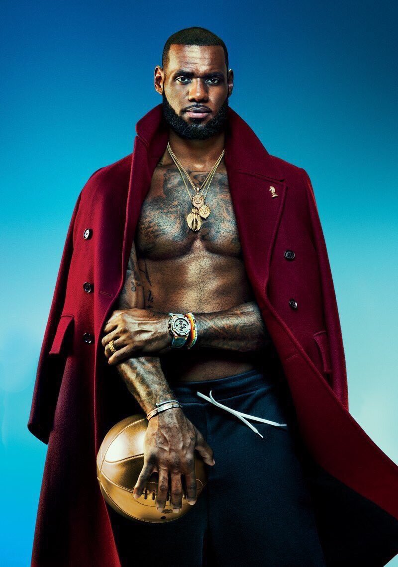 Lebron James for GQ - MEFeater's Looks of the Week