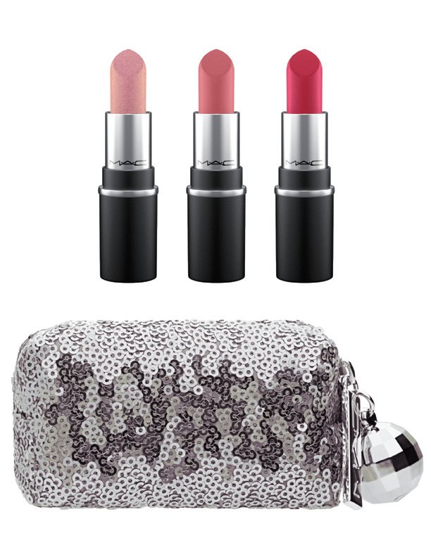 MAC Snow Ball Mini Lipstick Kit in Pink ($30)