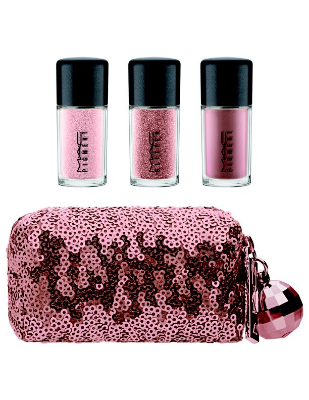 MAC Snow Ball Pigment & Glitter Kit in Pink ($30)