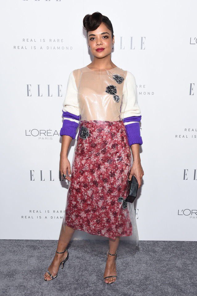 Tessa Thompson at ELLE's 24th Annual Women in Hollywood Celebration - MEFeater's Looks of the Week