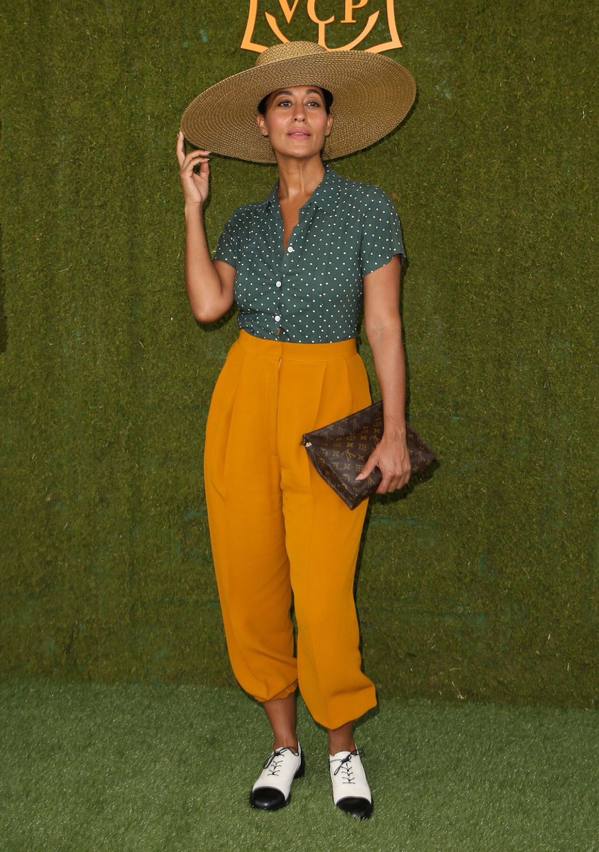 Tracee Ellis Ross at the 8th annual Veuve Clicquot Polo Classic - MEFeater's Looks of the Week