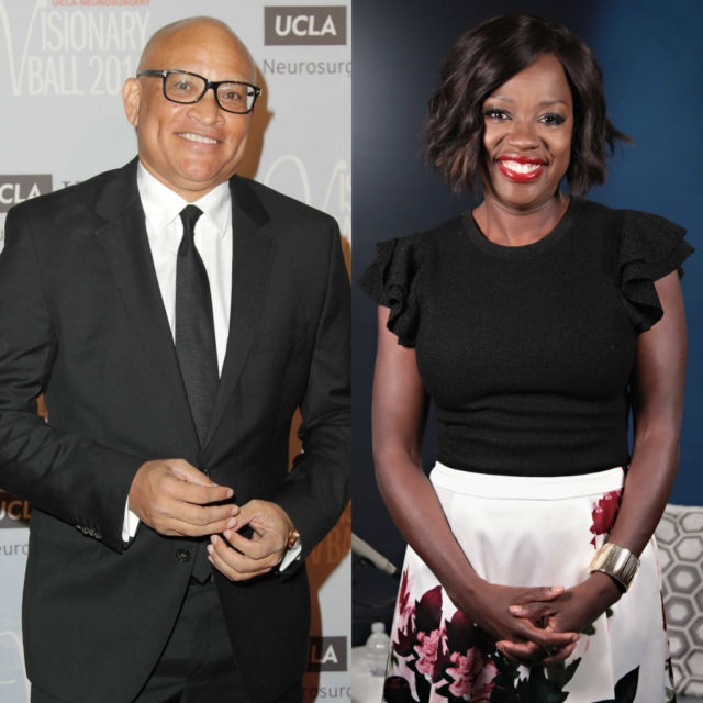 Viola Davis and larry