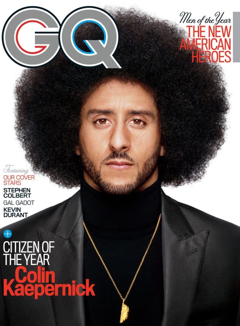 Colin Kaepernick Requested to Only Wear Black Designers for GQ