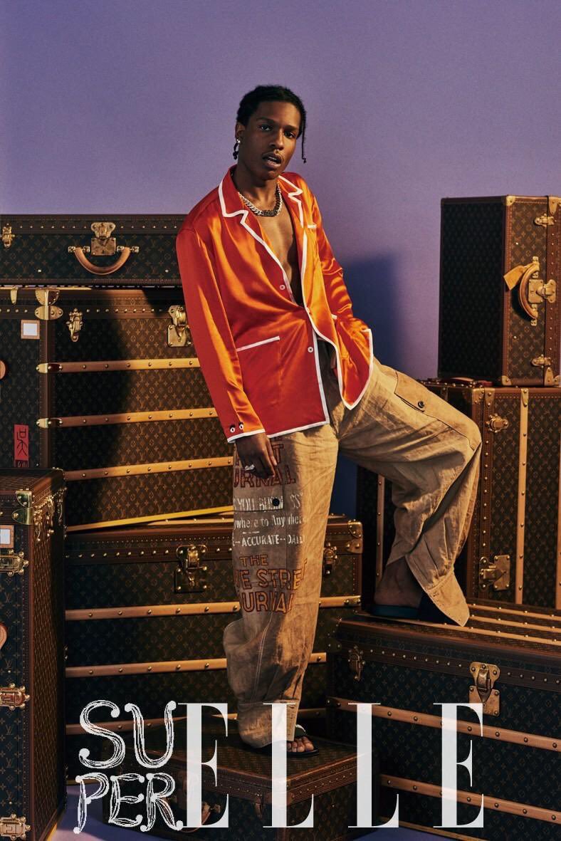 A$AP Rocky for Super Elle China, Winter 2017