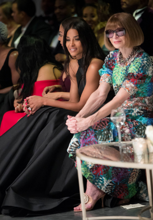 Ciara and Anna Wintour among the guests. Picture by Bob Metelus and Erica Rodriguez