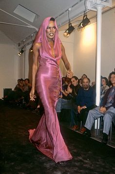 Grace Jones for Azzedine Alaia in 1985