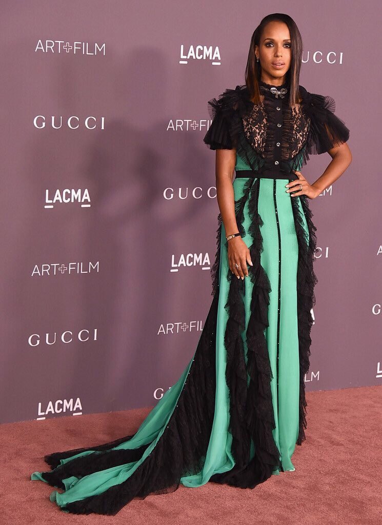 Kerry Washington in Gucci at the 2017 LACMA Art + Film Gala