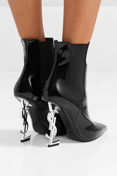 ysl high heel boots