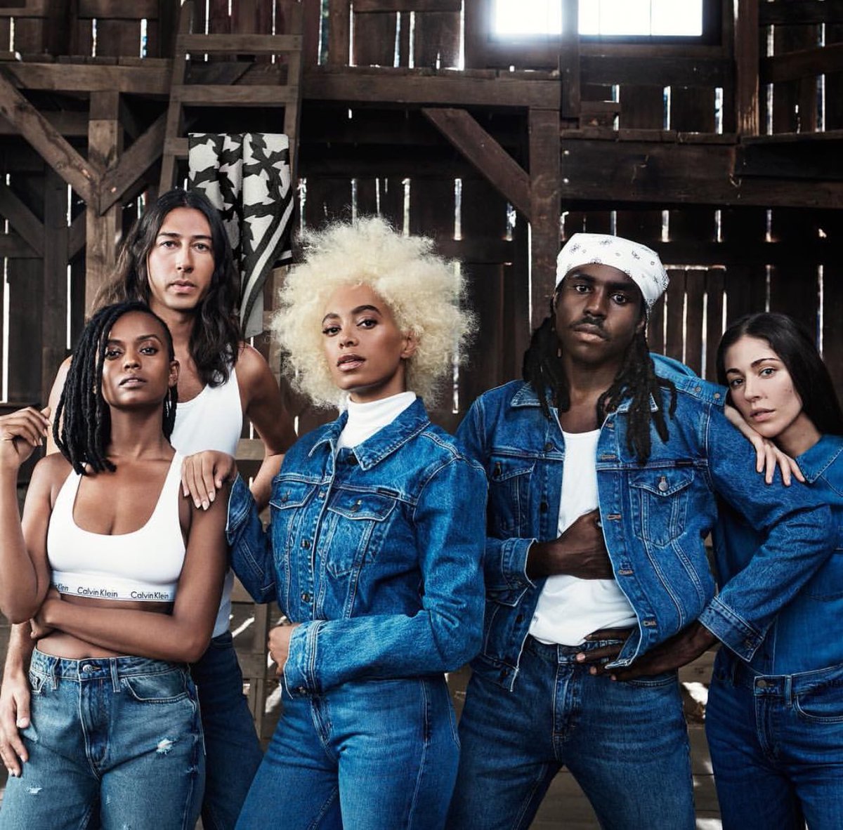 Solange and co. for Calvin Klein