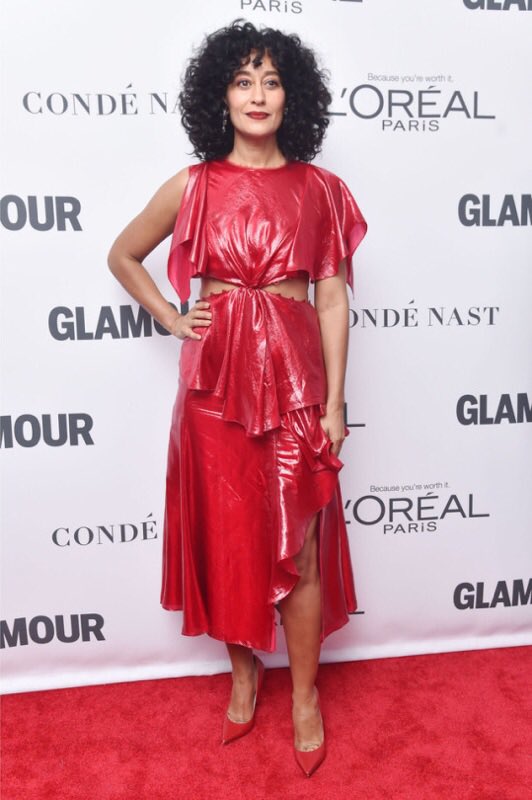 Tracee Ellis Ross at the Glamour’s 2017 Women of The Year Awards. Credit: Getty Images