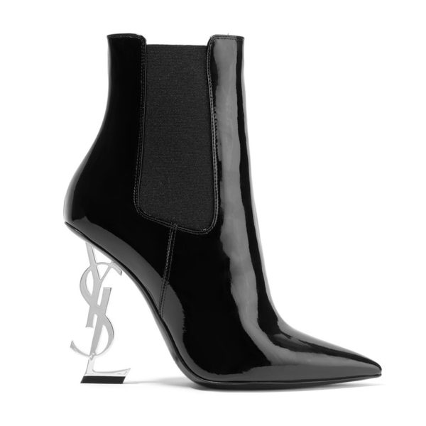 Are the New Saint Laurent YSL-Heeled Ankle Boots on Your Wishlist ...
