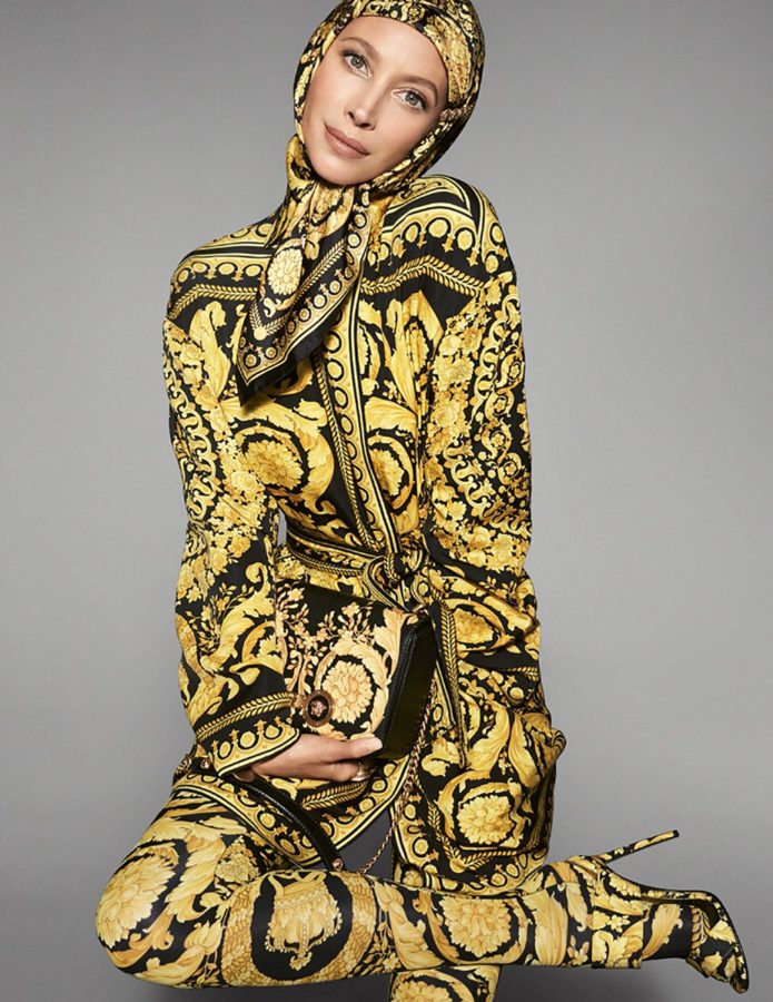 Christy Turlington for Versace SS18 by Steven Meisel