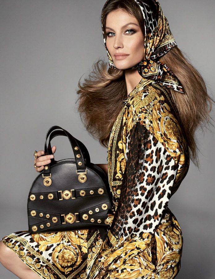 Gisele Bündchen for Versace SS18 by Steven Meisel