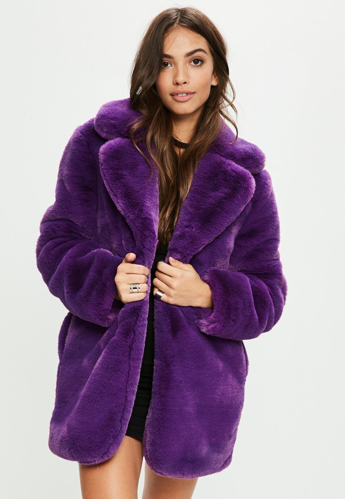 Missguided Faux Fur Coat $111