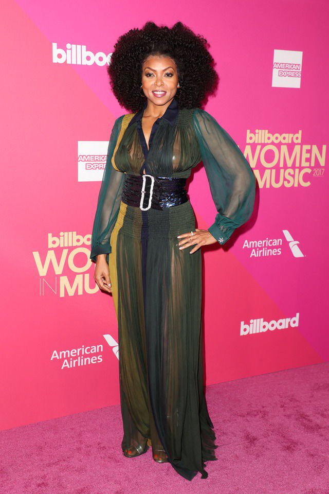 Taraji P. Henson at the Billboard Women In Music 2017. Credit: Shutterstock