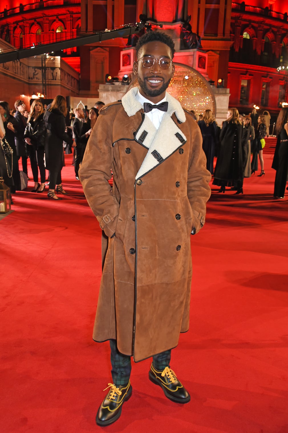 Tinie Tempah in Burberry. Photograph by David M Benett for Getty Images