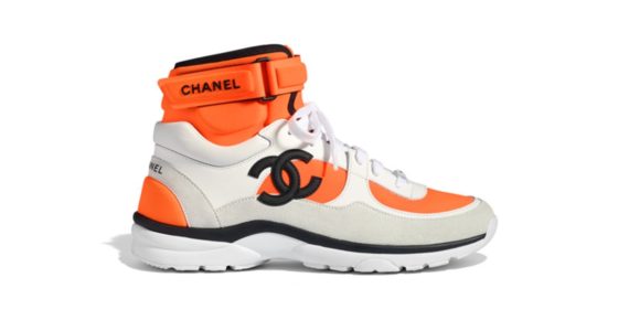 Sneaker Spotlight: Would You Cop the Chanel SS18 Orange Trainers?