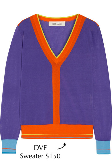 DVF Sweater $150