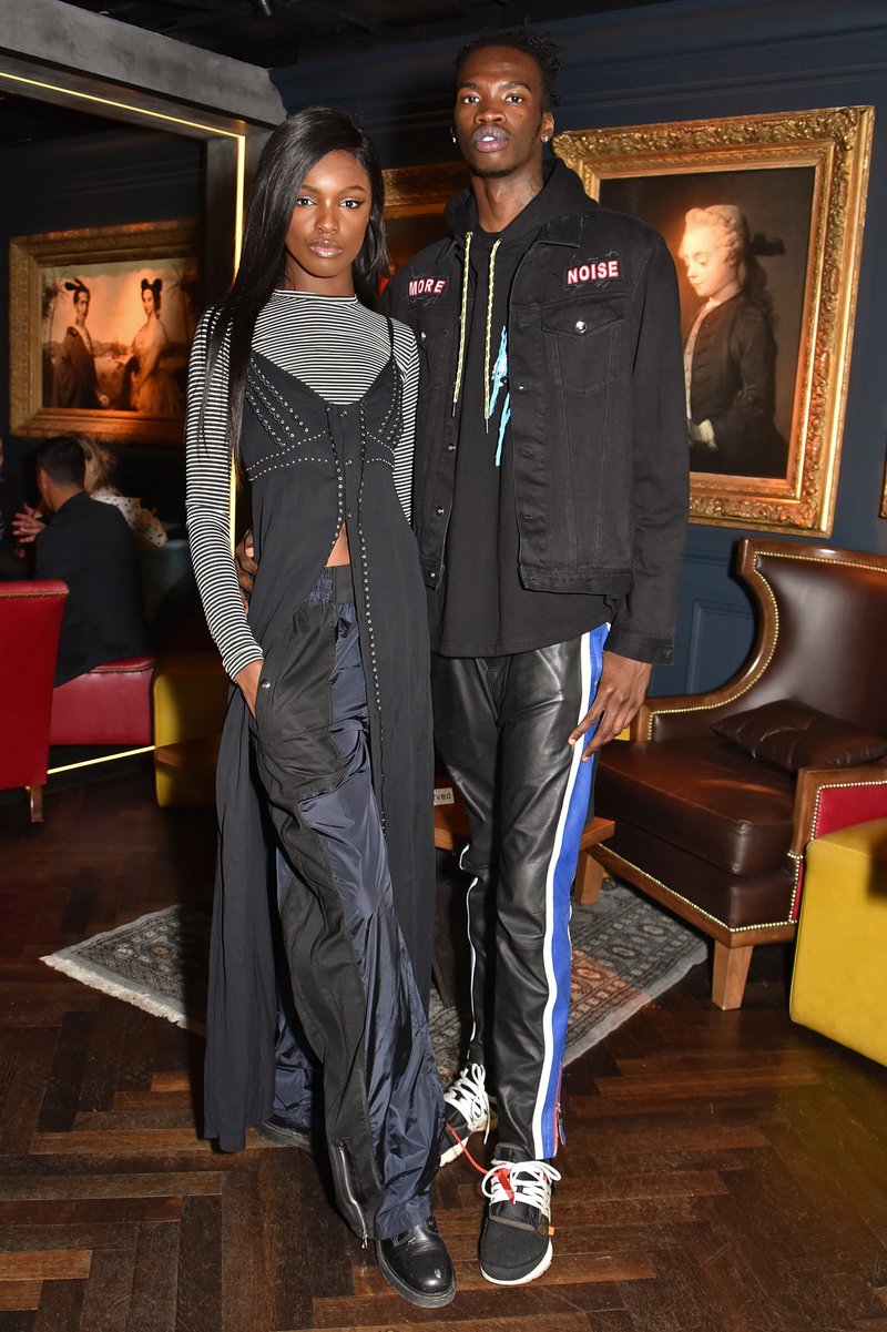 Leomie Anderson and Lancey Foux. Photo by Dave Benett/Getty Images - Looks of the Week - March 17th Leomie Anderson and Lancey Foux. Photo by Dave Benett/Getty Images