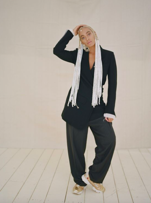 Solange Knowles via Instagram @saintrecords - Looks of the Week - April 7th Solange Knowles via Instagram @saintrecords