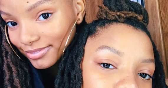 Chloe and Halle