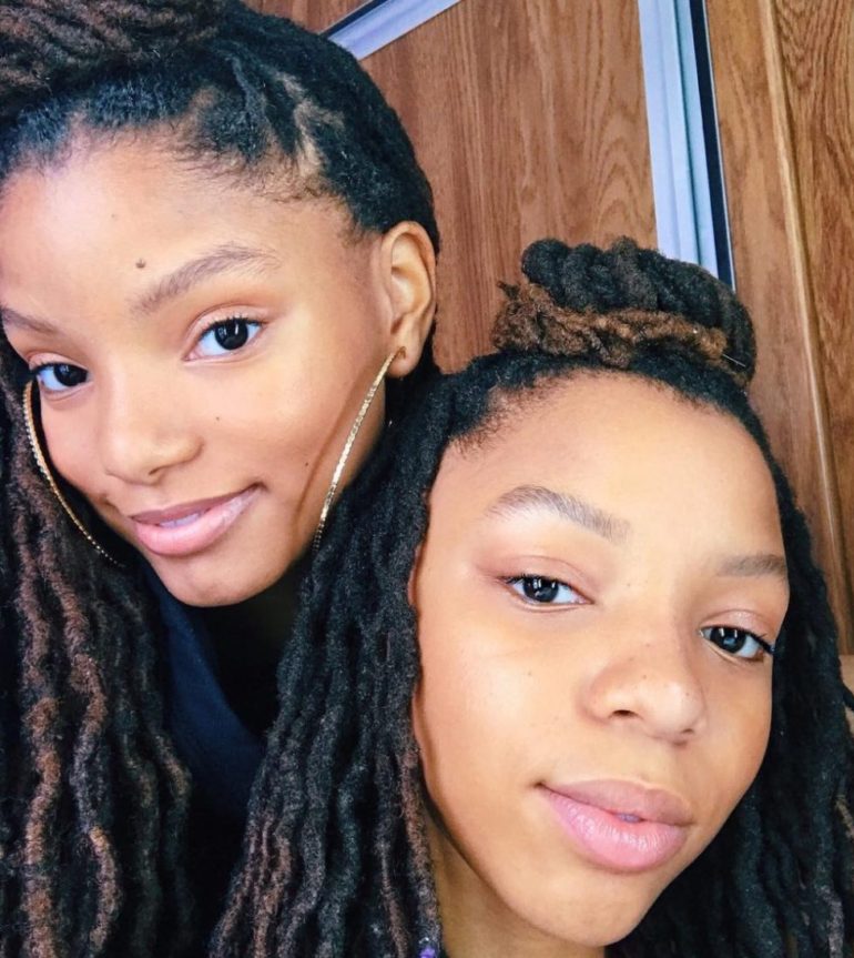 Chloe and Halle