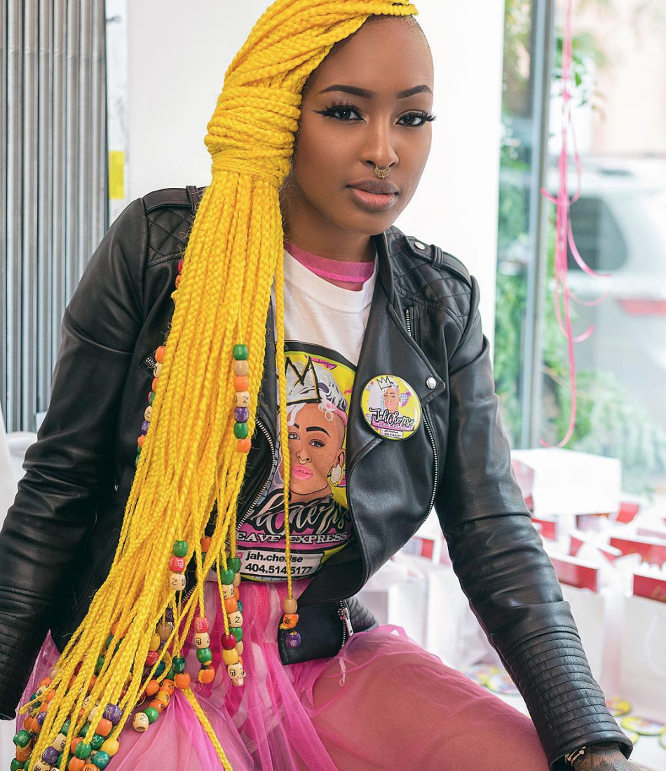 summer braids wrapped