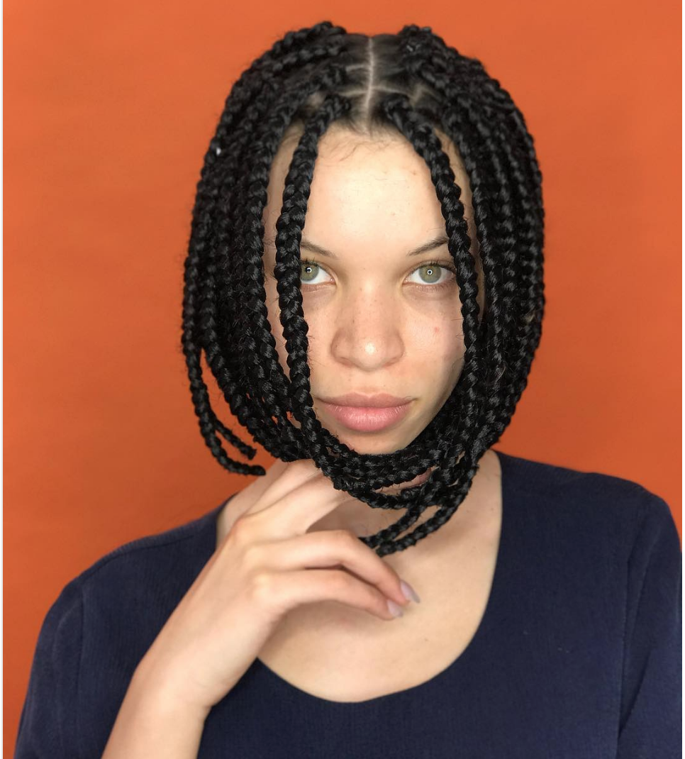 summer braids bob