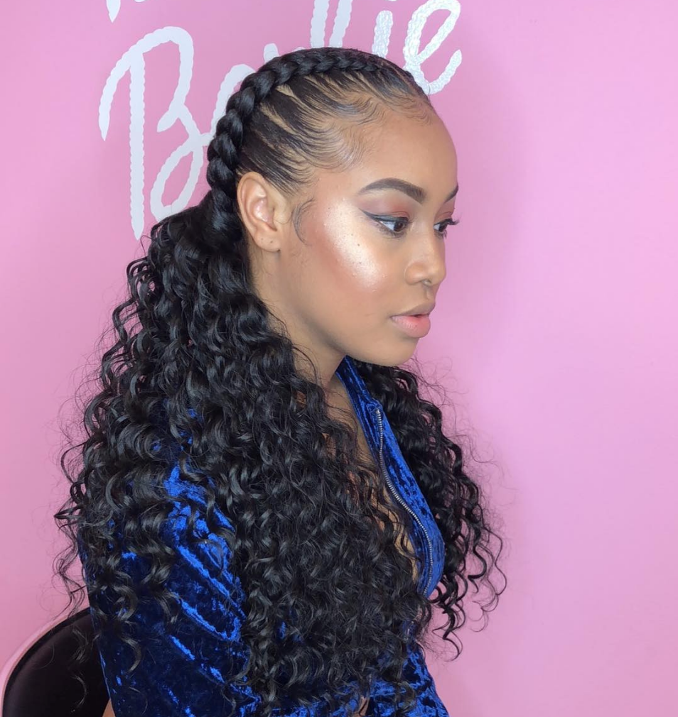 summer braids free ends